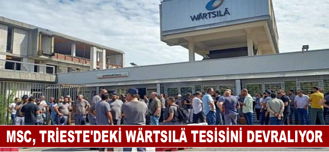 MSC, Trieste'deki Wärtsılä tesisini devralıyor