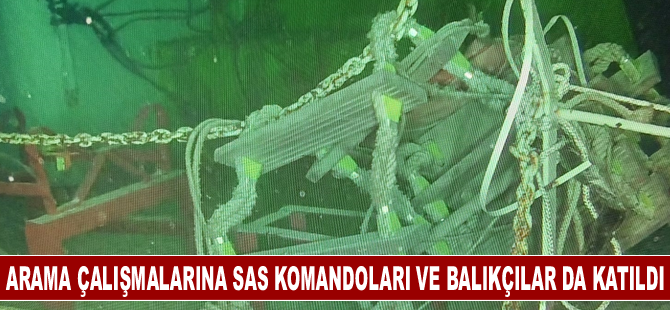 Kayıp gemicileri arama çalışmalarına SAS komandoları ve balıkçılar da katıldı