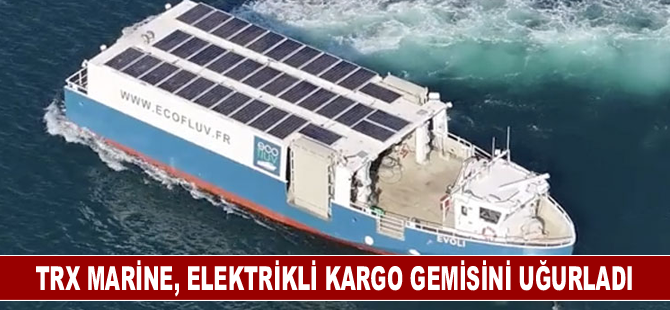 TRX Marine, elektrikli kargo gemisini uğurladı