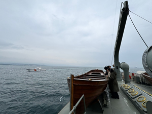 Çanakkale Deniz Zaferi'nin mimarlarından "Nusret" 109 yıl sonra aynı rotada