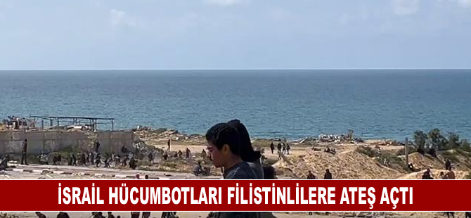 İsrail hücumbotları Filistinlilere ateş açtı