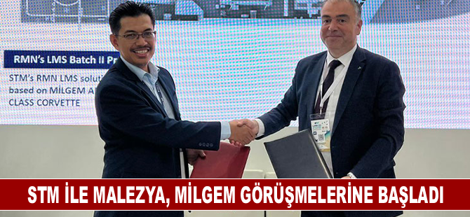 STM ile Malezya, MİLGEM görüşmelerine başladı