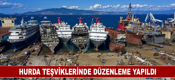 Hurda teşviklerinde düzenleme yapıldı