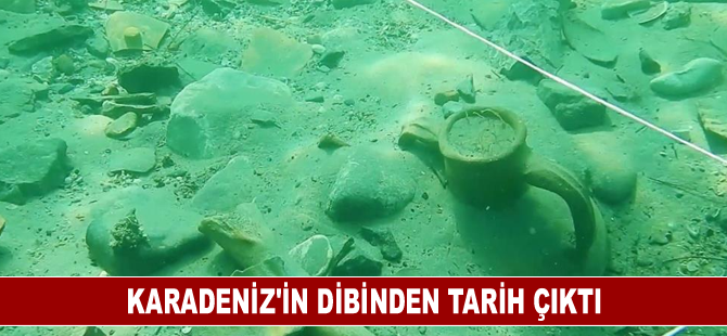 Karadeniz'in dibinden tarih çıktı