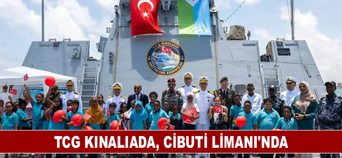 TCG Kınalıada, Cibuti Limanı’nda