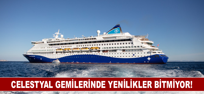 Celestyal gemilerinde yenilikler bitmiyor!