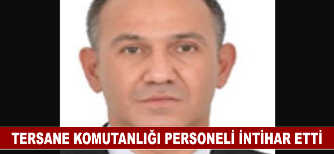 Tersane Komutanlığı personeli intihar etti