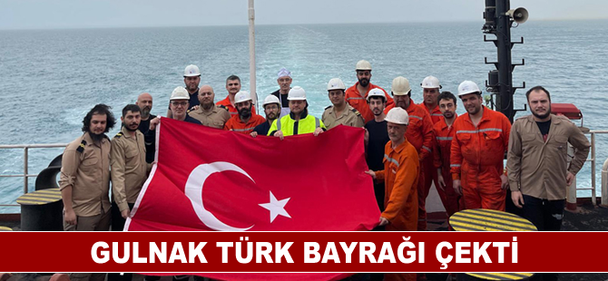 GULNAK Türk bayrağı çekti