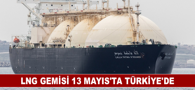 Cezayir'den yola çıkan LNG gemisi 13 Mayıs'ta Türkiye'ye varacak