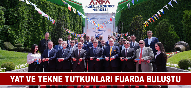 Yat ve tekne tutkunları, Ankara'da fuarda buluştu