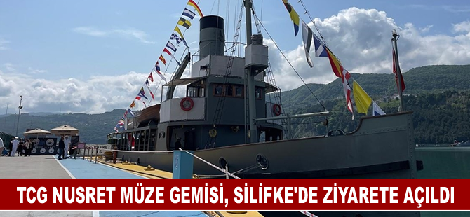 TCG Nusret Müze Gemisi, Silifke'de ziyarete açıldı