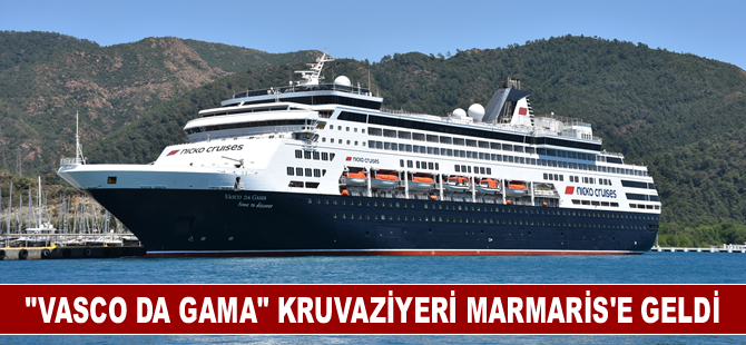 "Vasco Da Gama" kruvaziyeri Marmaris'e geldi