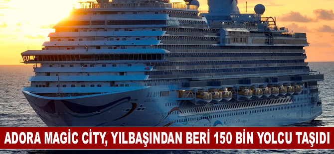 Adora Magic City, yılbaşından beri 34 seferde 150 bin yolcu taşıdı