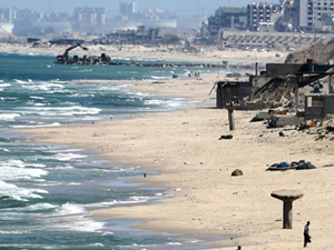 ABD, Gazze'de kurulan geçici limanın tamir edileceğini açıkladı