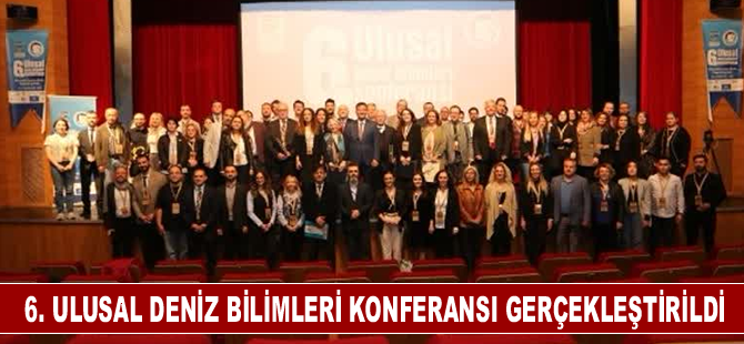 RTEÜ’de 6. Ulusal Deniz Bilimleri Konferansı gerçekleştirildi