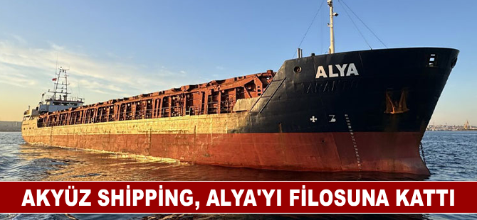 Akyüz Shipping, Alya isimli genel kargo gemisini filosuna kattı