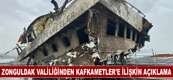 Zonguldak Valiliğinden Kafkametler'e ilişkin açıklama