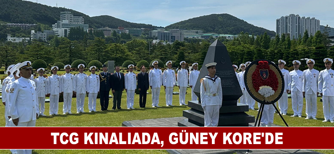 TCG Kınalıada, Güney Kore'de