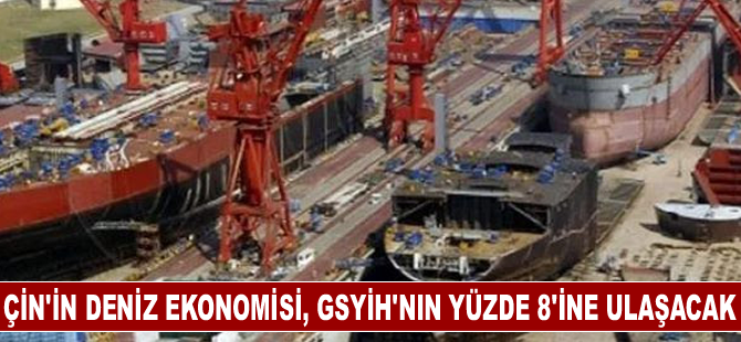 Çin’in deniz ekonomisi, GSYİH’nın yüzde 8’ine ulaşacak