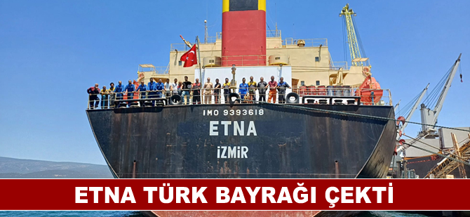 ETNA Türk Bayrağı çekti