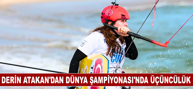 Milli yelkenci Derin Atakan'dan Dünya Şampiyonası'nda üçüncülük