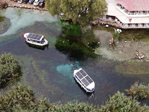 Sakin kent Akyaka'nın Kadın Azmağı "çevre dostu" teknelerle korunacak