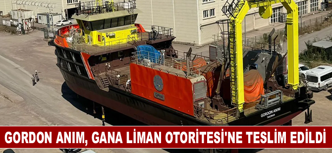 Gordon Anim, Gana Liman Otoritesi'ne teslim edildi