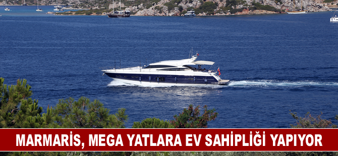 Mavi suların "milyon dolarlık misafirleri" Marmaris koylarını mesken tuttu