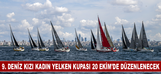 9. Deniz Kızı Kadın Yelken Kupası 20 Ekim’de düzenlenecek