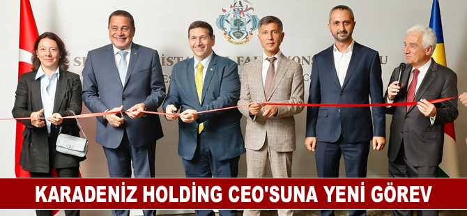 Karadeniz Holding CEO'suna yeni görev