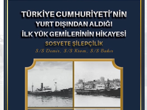 İlk Türk şilepleri kitap oldu