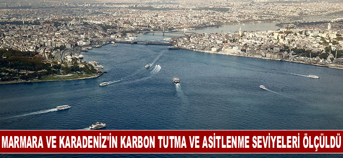 Marmara ve Karadeniz'in karbon tutma ve asitlenme seviyeleri ilk kez ölçüldü