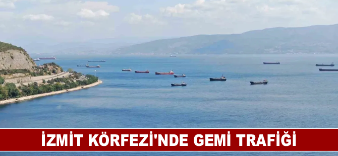 İzmit Körfezi'nde gemi trafiği