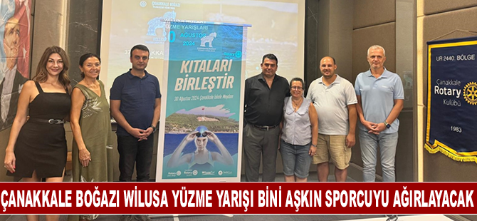 37. Çanakkale Boğazı Wilusa Yüzme Yarışı bini aşkın sporcuyu ağırlayacak