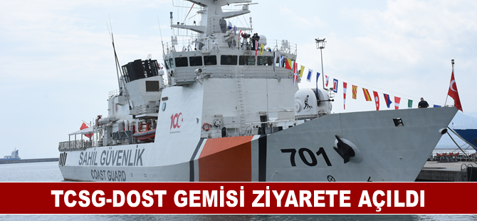 TCSG-Dost gemisi ziyarete açıldı