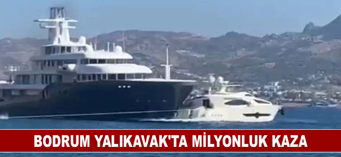 Bodrum Yalıkavak’ta milyonluk kaza!