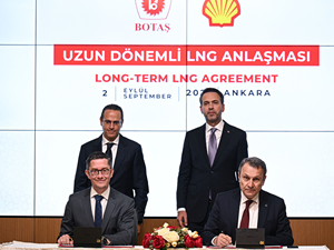 BOTAŞ ve Shell arasında 10 yıllık LNG anlaşması imzalandı