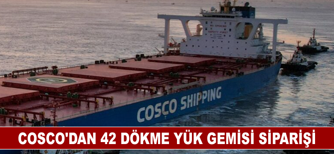 COSCO'dan 42 dökme yük gemisi siparişi