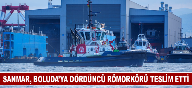 Sanmar, Boluda’ya dördüncü römorkörü teslim etti