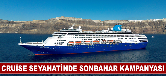 Cruise seyahatinde sonbahar kampanyası