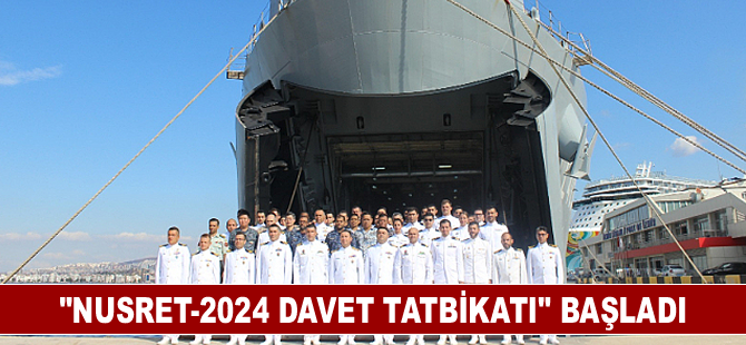 "Nusret-2024 Davet Tatbikatı", İzmir Körfezi ile Karadeniz Ereğli'de başladı