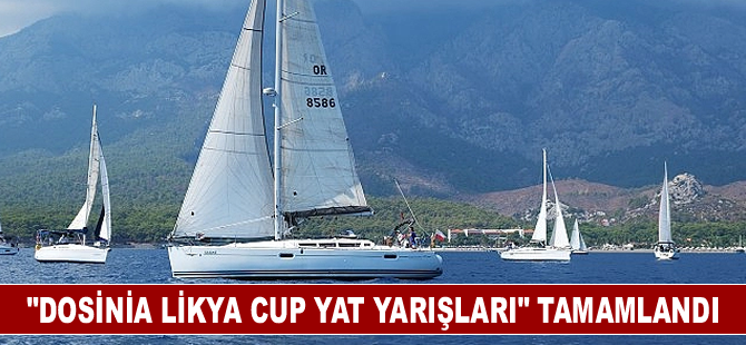 "Dosinia Likya Cup Yat Yarışları" tamamlandı