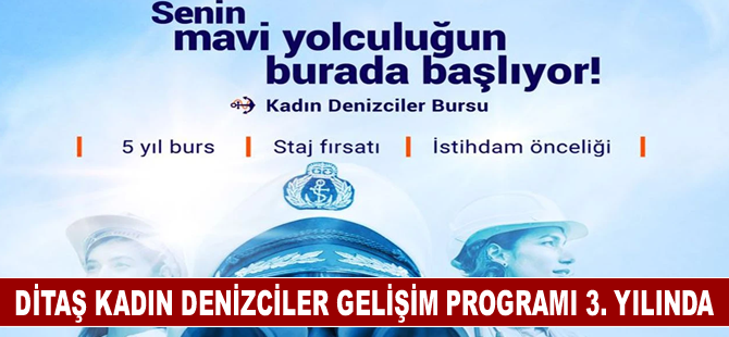 Ditaş Kadın Denizciler Gelişim Programı 3. yılında