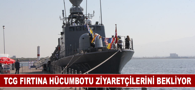 TCG Fırtına hücumbotu, Kocaeli'de ziyarete açıldı