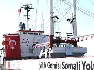 Türkiye'nin "İyilik Gemisi" yola çıkıyor