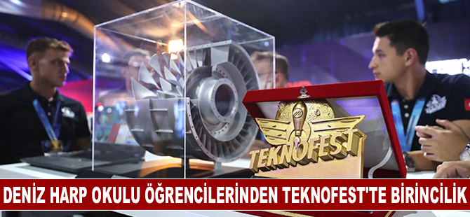 Deniz Harp Okulu öğrencilerinden TEKNOFEST'te birincilik