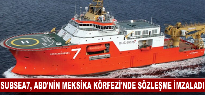 Subsea 7, ABD'nin Meksika Körfezi'nde deniz altı çalışması yapıyor