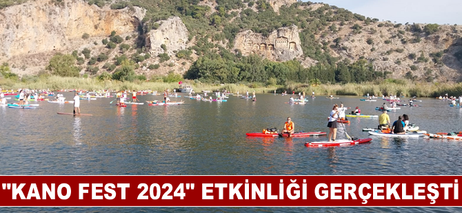 Muğla'da "Kano Fest 2024" etkinliği düzenlendi