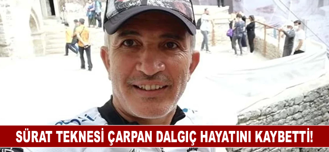 Sürat teknesi çarpan dalgıç hayatını kaybetti!