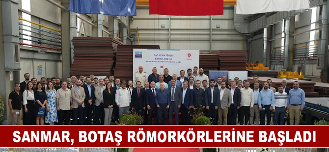 SANMAR, BOTAŞ römorkörlerine başladı